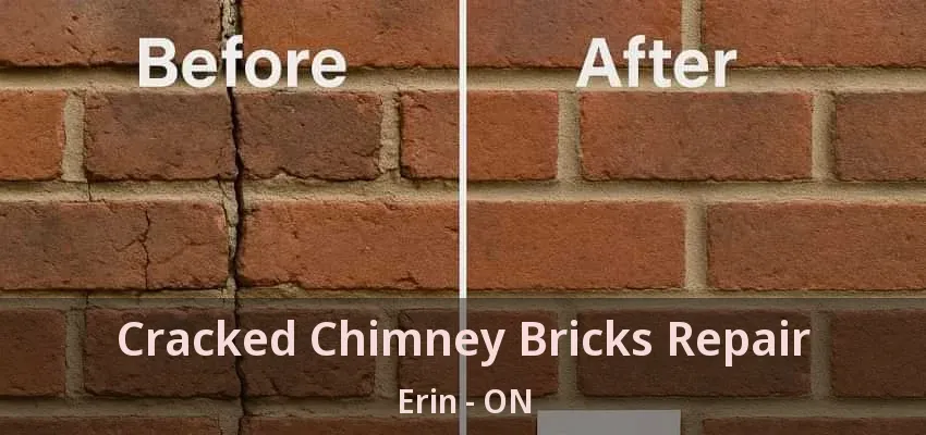 Cracked Chimney Bricks Repair Erin - ON