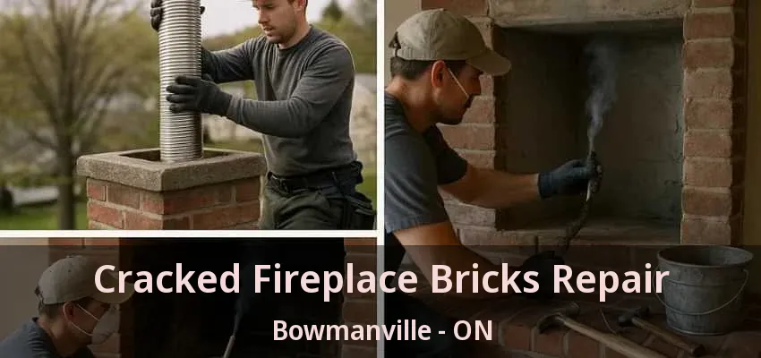 Cracked Fireplace Bricks Repair Bowmanville - ON