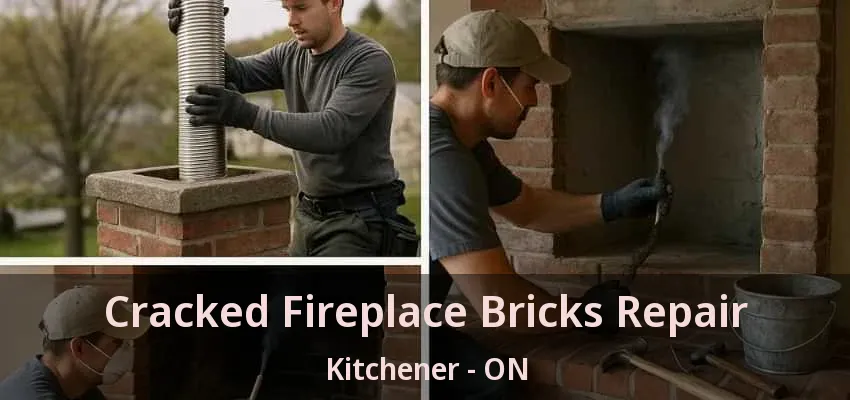 Cracked Fireplace Bricks Repair Kitchener - ON