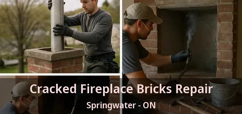 Cracked Fireplace Bricks Repair Springwater - ON Cracked Fireplace Bricks Repair Springwater - ON