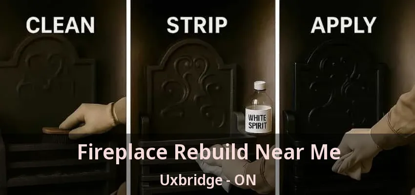 Fireplace Rebuild Near Me Uxbridge - ON