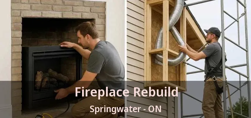 Fireplace Rebuild Springwater - ON