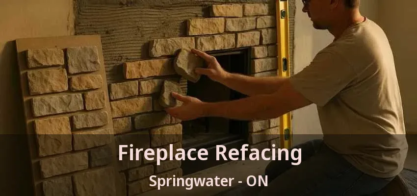 Fireplace Refacing Springwater - ON Fireplace Refacing Springwater - ON