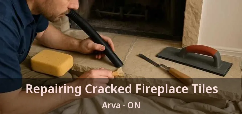 Repairing Cracked Fireplace Tiles Arva - ON Repairing Cracked Fireplace Tiles Arva - ON