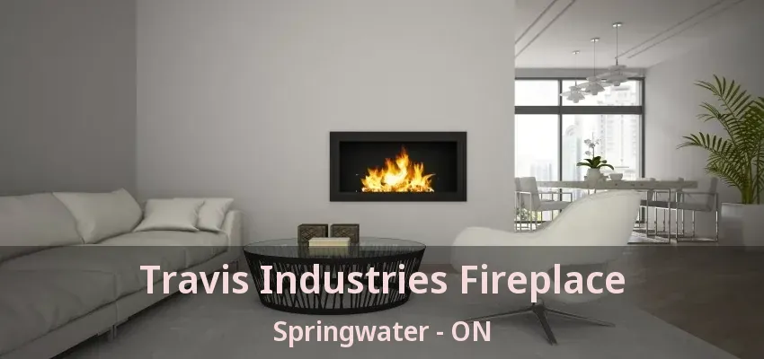 Travis Industries Fireplace Springwater - ON Travis Industries Fireplace Springwater - ON