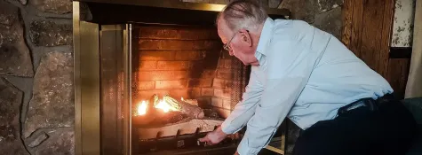Book for Fireplace Safety Inspection
